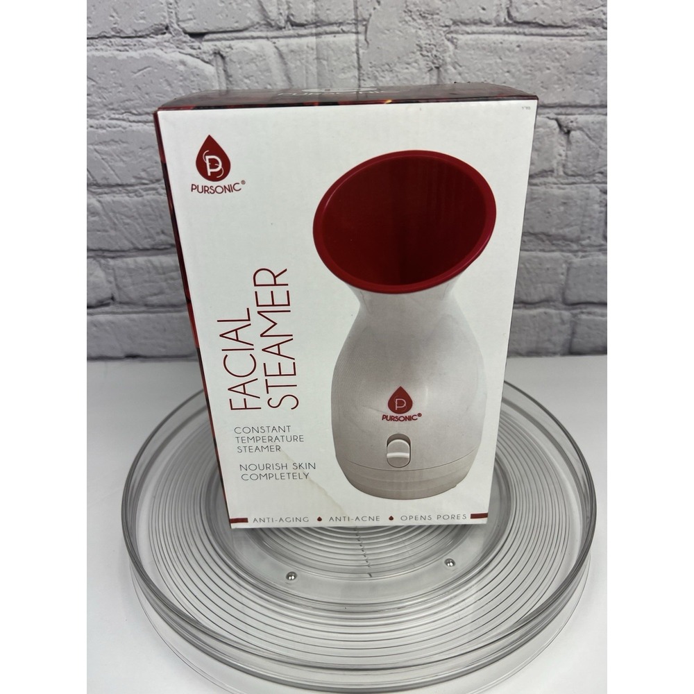 Pursonic Facial Steamer Hot Mist Moisturizing Spa Anti-Aging Anti-Acne Open Pore